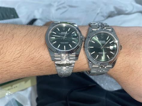 Datejust Clean vs Vsf Green Dial : r/RepTime .